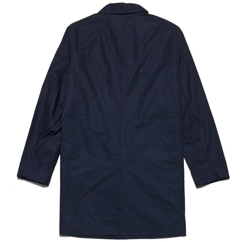 Norse Projects Thor Technical Poplin Navy at shoplostfound, front