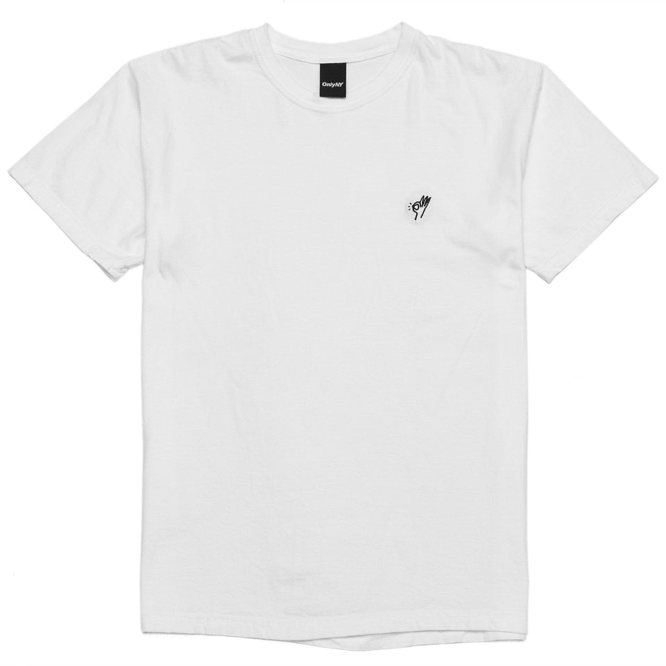 Only NY Ok T-Shirt White at shoplostfound, front