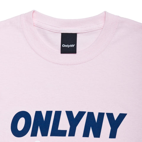 Only NY Sportswear T-Shirt Pink at shoplostfound, front