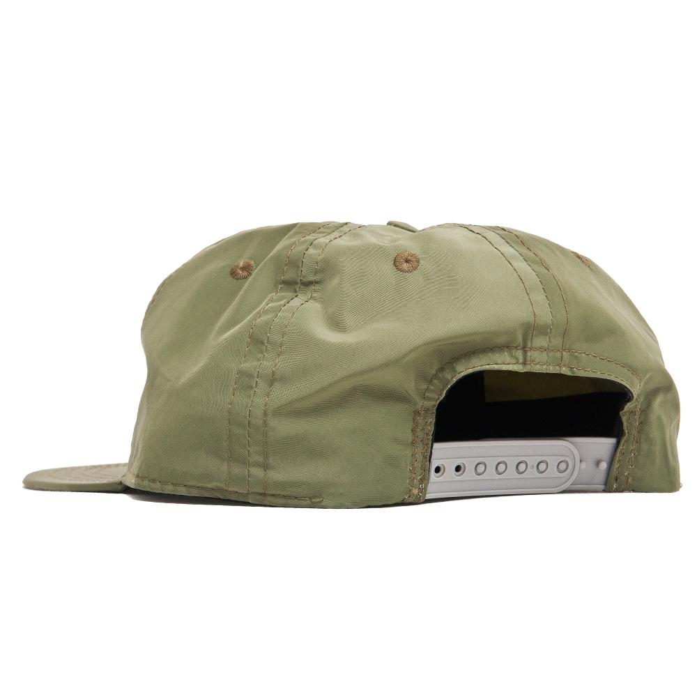 PAA Pleat Cap Olive at shoplostfound, back