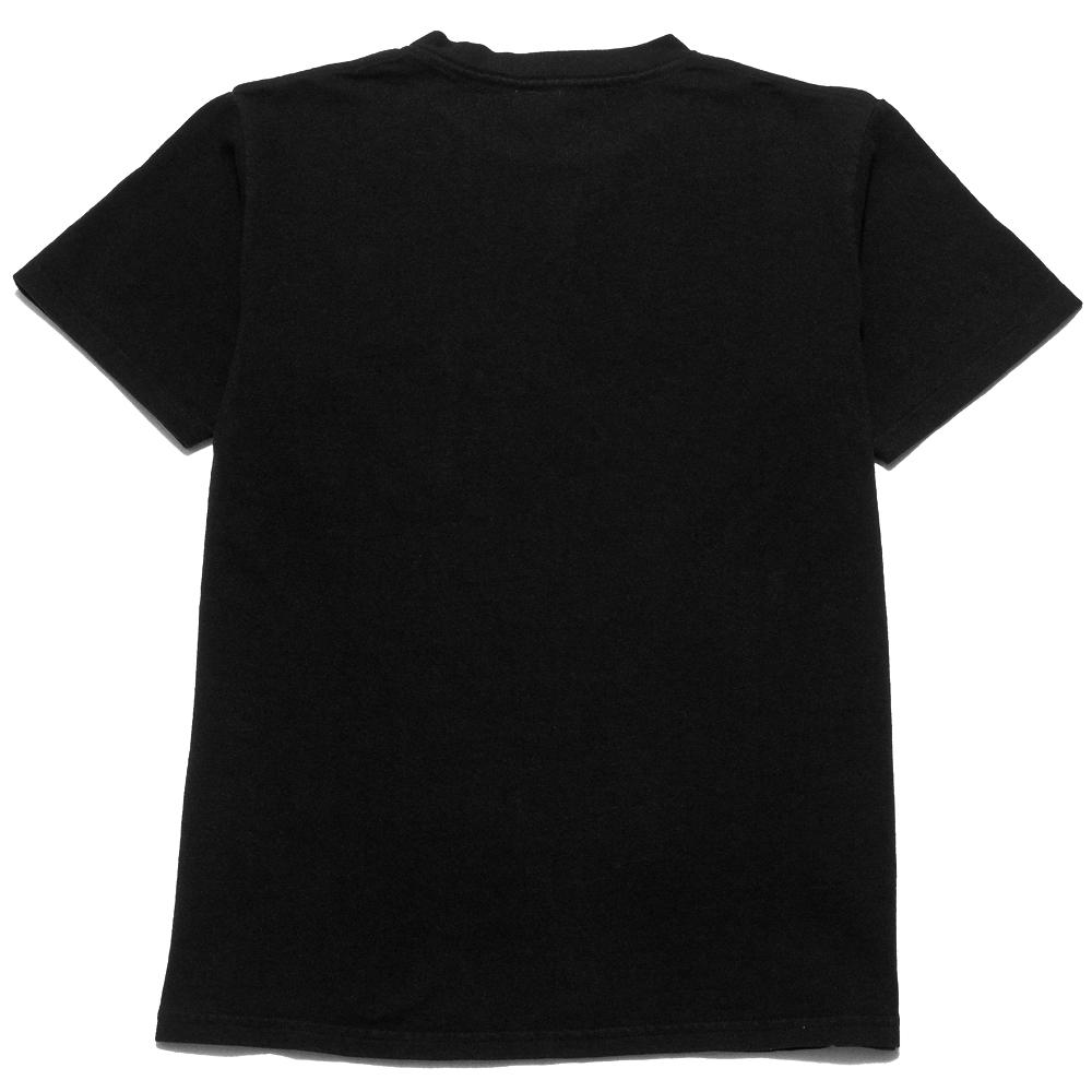 PAA SS Pocket Tee Black at shoplostfound, back