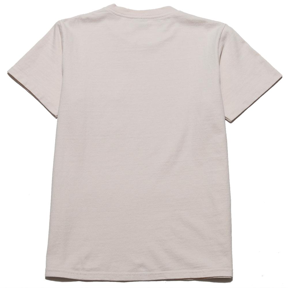 PAA SS Pocket Tee Ecru at shoplostfound, back