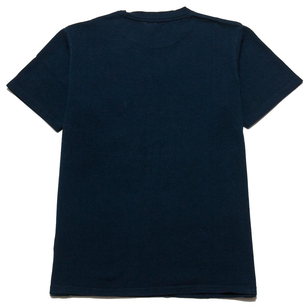 PAA SS Pocket Tee Navy at shoplostfound, back