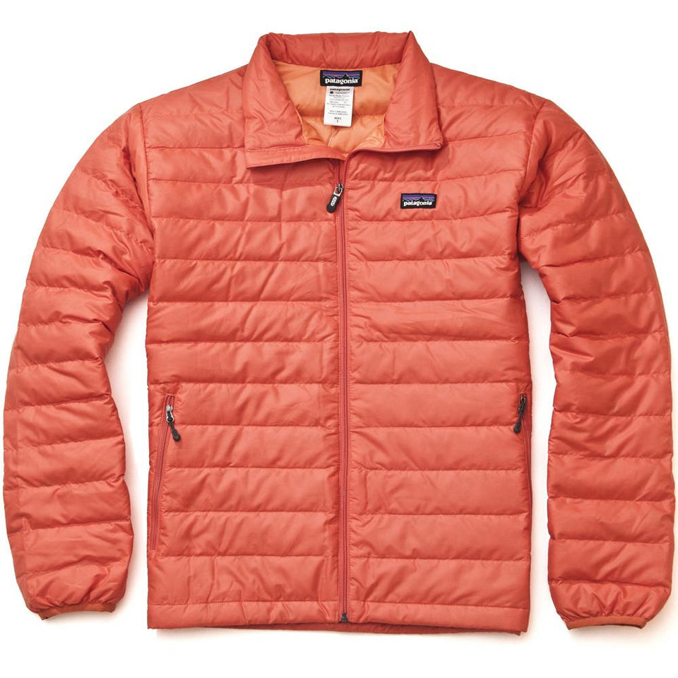 Patagonia Eclectic Orange Down Sweater