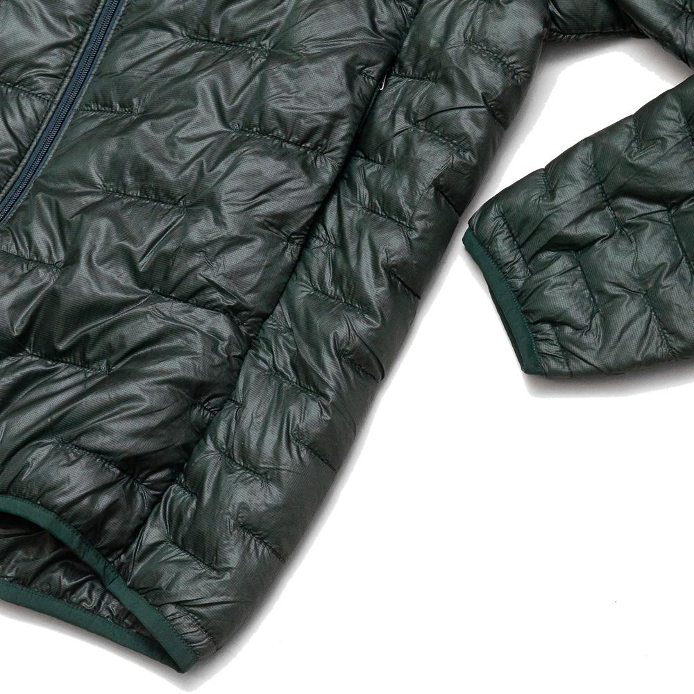 Patagonia Micro Puff® Hoody Micro Green at shoplostfound, cuff