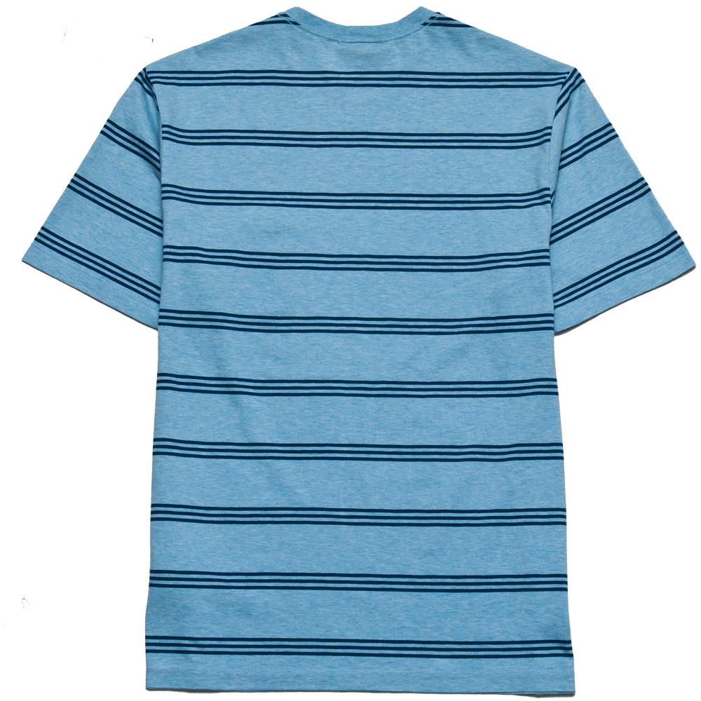 Patagonia Squeaky Clean Pocket Tee Cuban Blue at shoplostfound, back