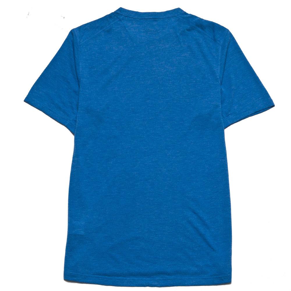 Patagonia SS Nine Trails Shirt Andes Blue at shoplostfound, back