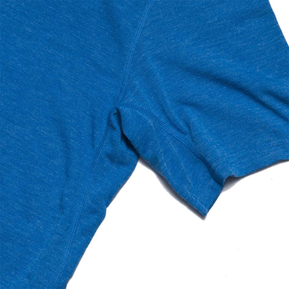 Patagonia SS Nine Trails Shirt Andes Blue at shoplostfound, detail