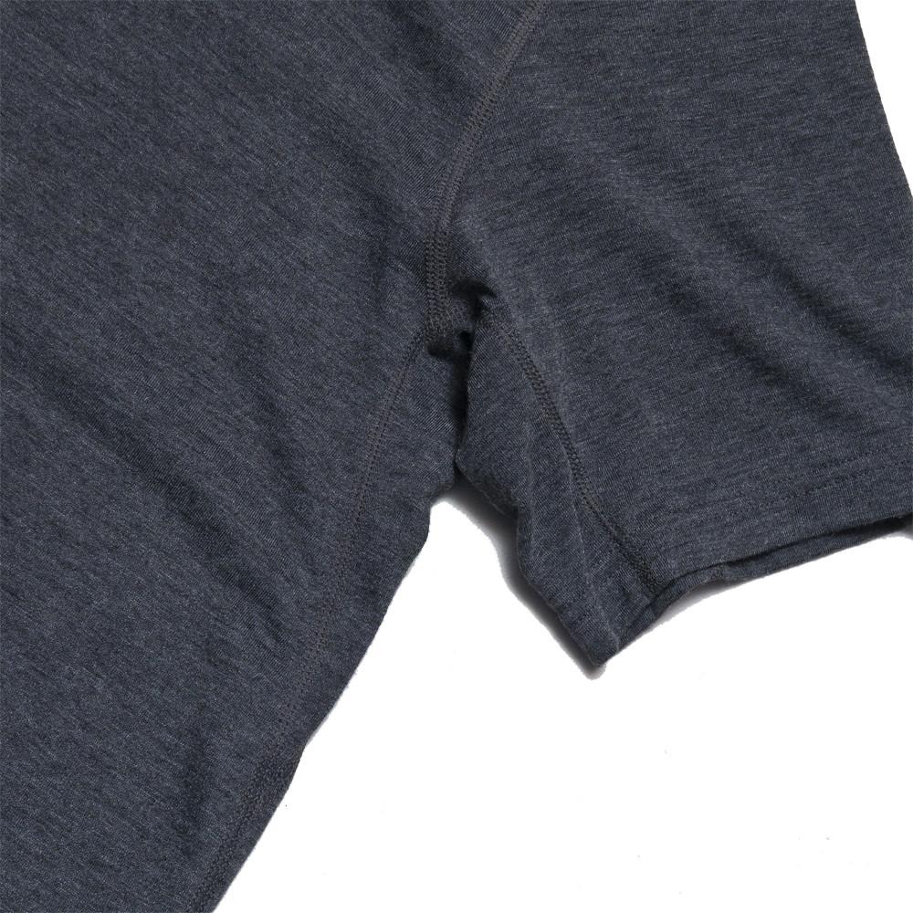 Patagonia SS Nine Trails Shirt Black at shoplostfound, detail