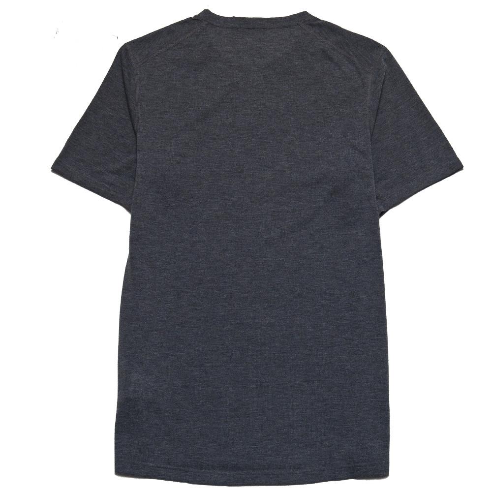 Patagonia SS Nine Trails Shirt Black at shoplostfound, back