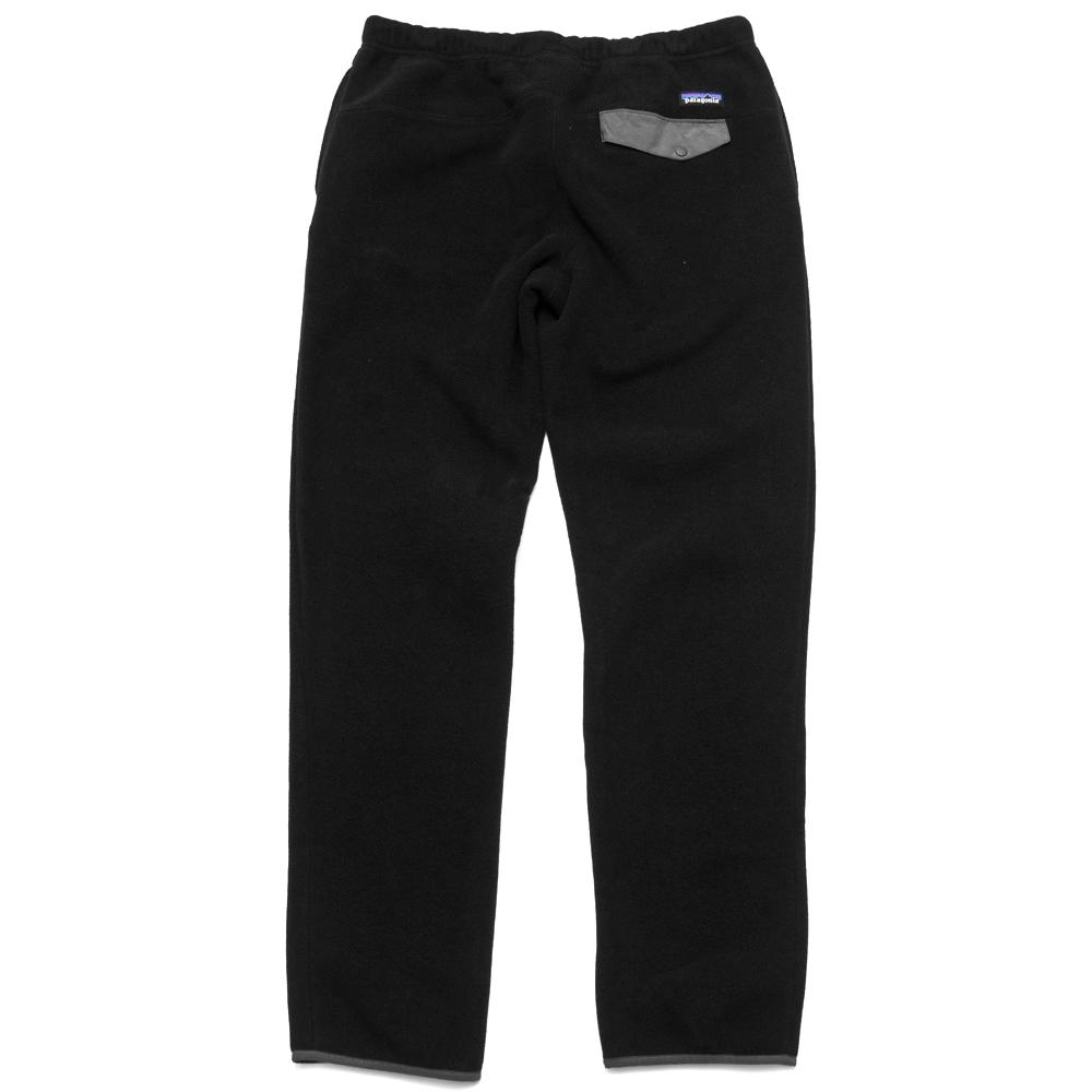 Patagonia Synchilla Snap-T Fleece Pants Black at shoplostfound, back