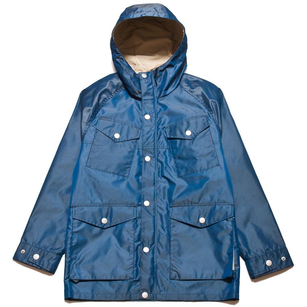 Peak Performance x Nigel Cabourn Mount Expo Training Jacket Blue at shoplostfound, front