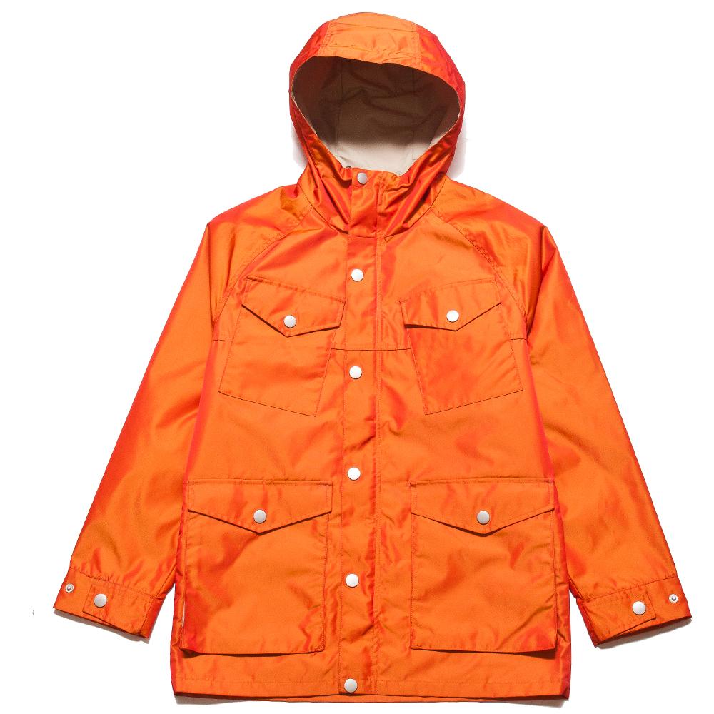 Peak Performance x Nigel Cabourn Mount Expo Training Jacket Orange at shoplostfound, front