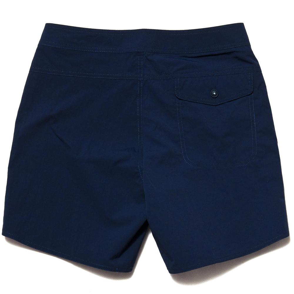 Pilgrim Surf + Supply x Vans Boardshorts Dress Blue at shoplostfound, back