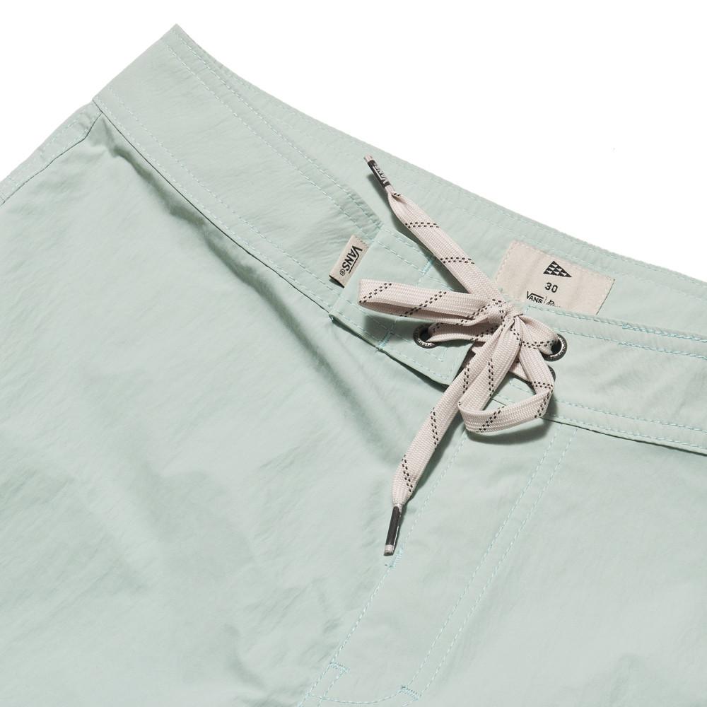 Pilgrim Surf + Supply x Vans Boardshorts Split Green at shoplostfound, drawstring