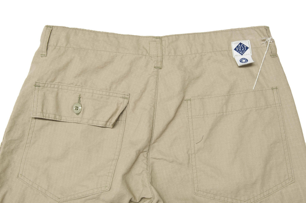 Post Overalls Post Baker 2 Pant Khaki Cotton Ripstop