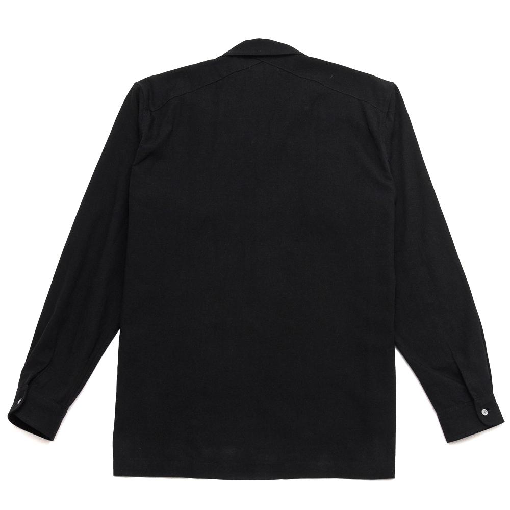 S.K. Manor Hill Earl Shirt Black at shoplostfound, back