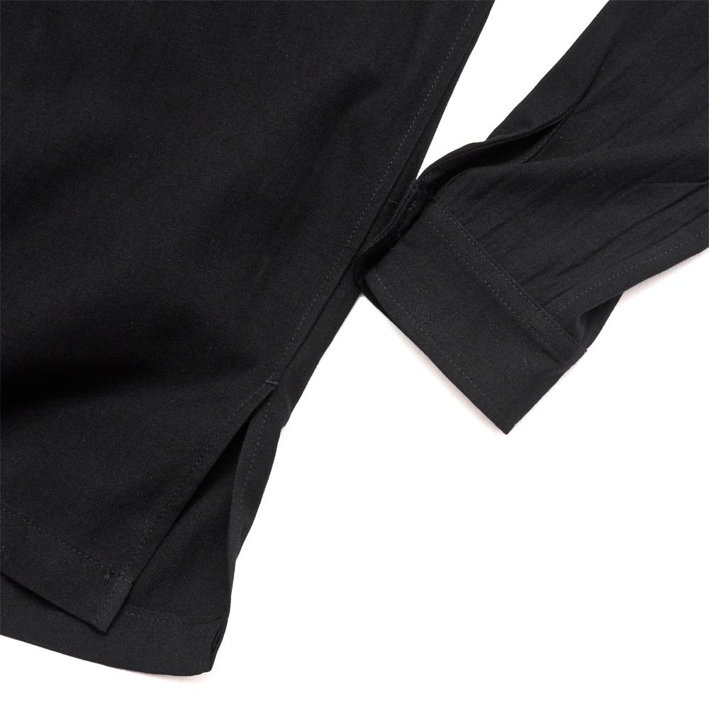 S.K. Manor Hill Earl Shirt Black at shoplostfound, cuff