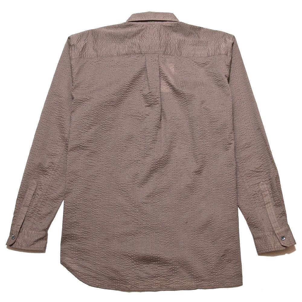 S.K. Manor Hill Egon Shirt Grey Lawn at shoplostfound, back