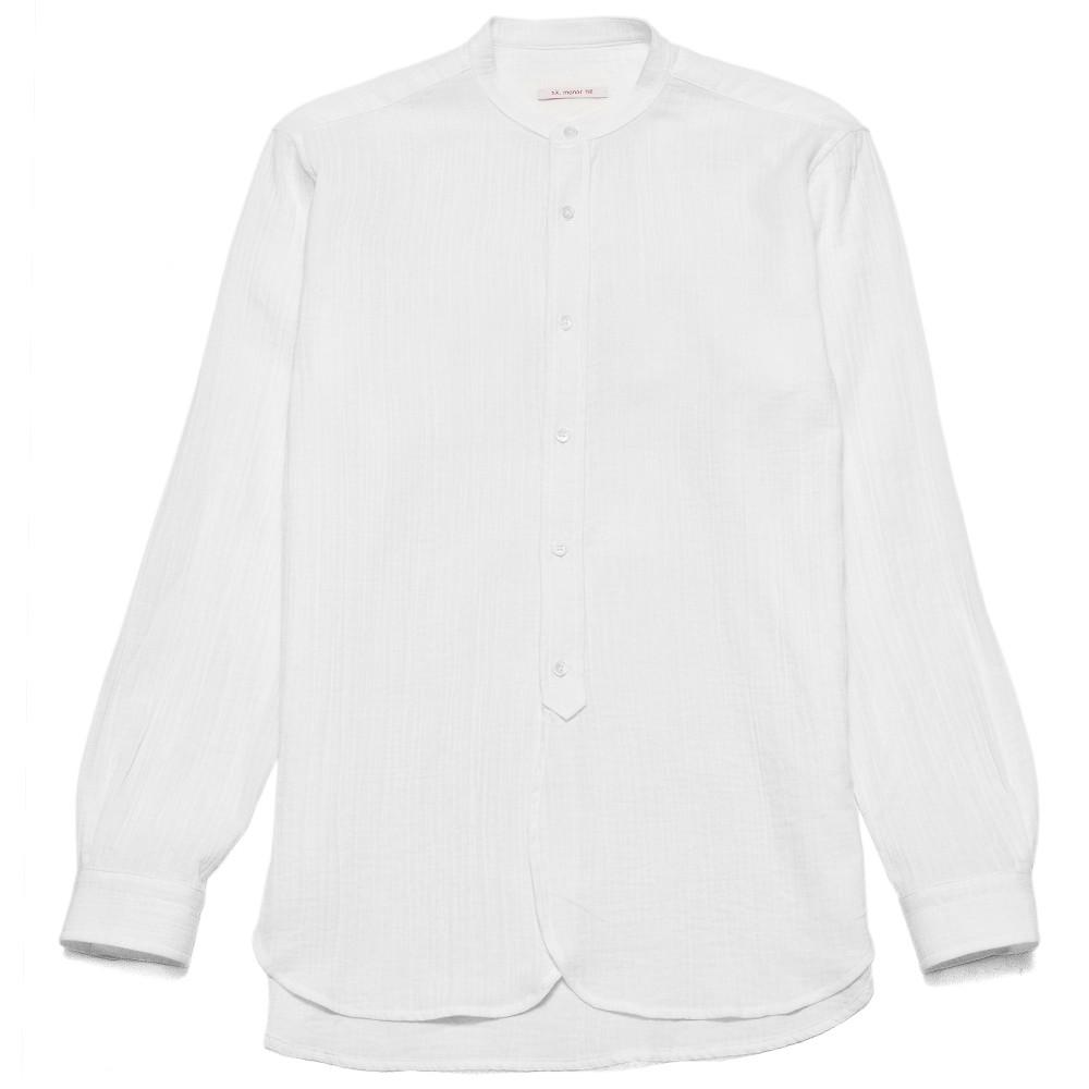 S.K. Manor Hill Kalamazoo Shirt White at shoplostfound, front