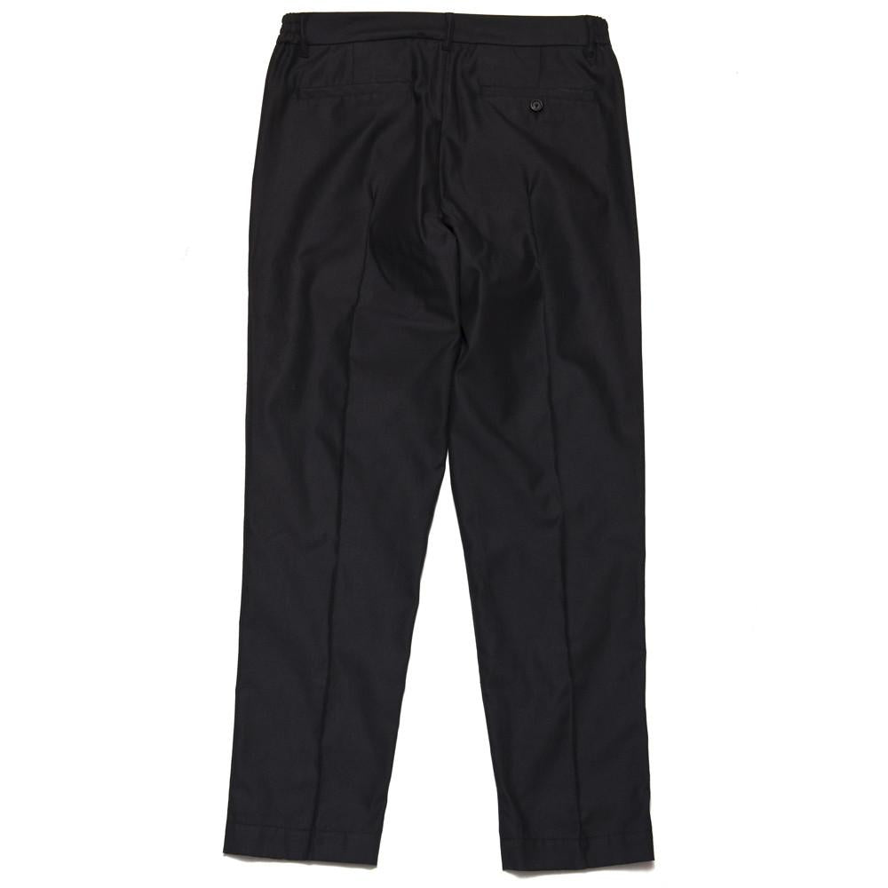 S.K. Manor Hill Lightweight Tuck Pant Black at shoplostfound, back