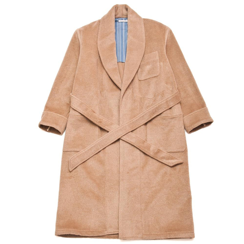 S.K. Manor Hill Wallace Robe Camel at shoplostfound, front