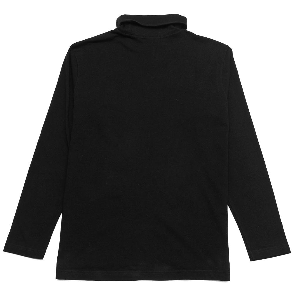 S.K. Manor Hill LS Turle Neck Tee Black at shoplostfound, back