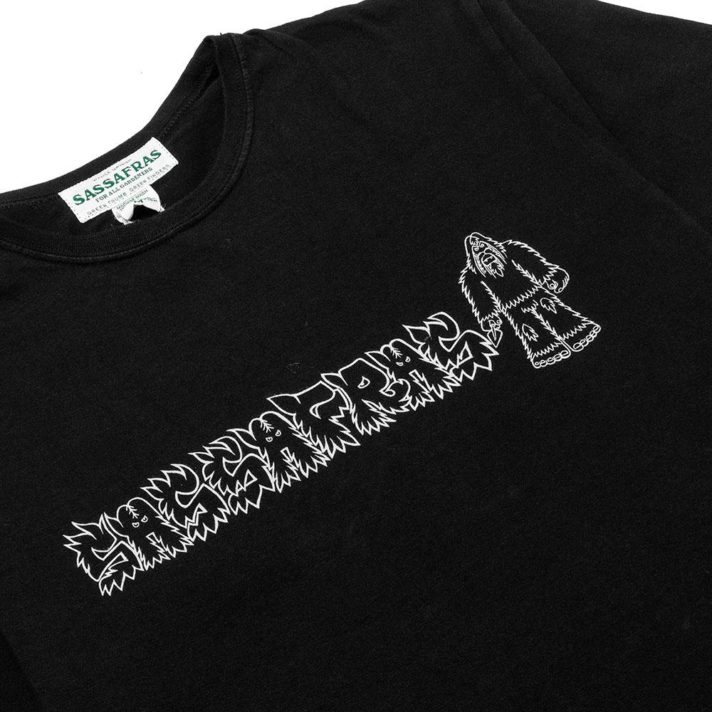 Sassafras BF SF T 1/2 T-Shirt Black at shoplostfound, print