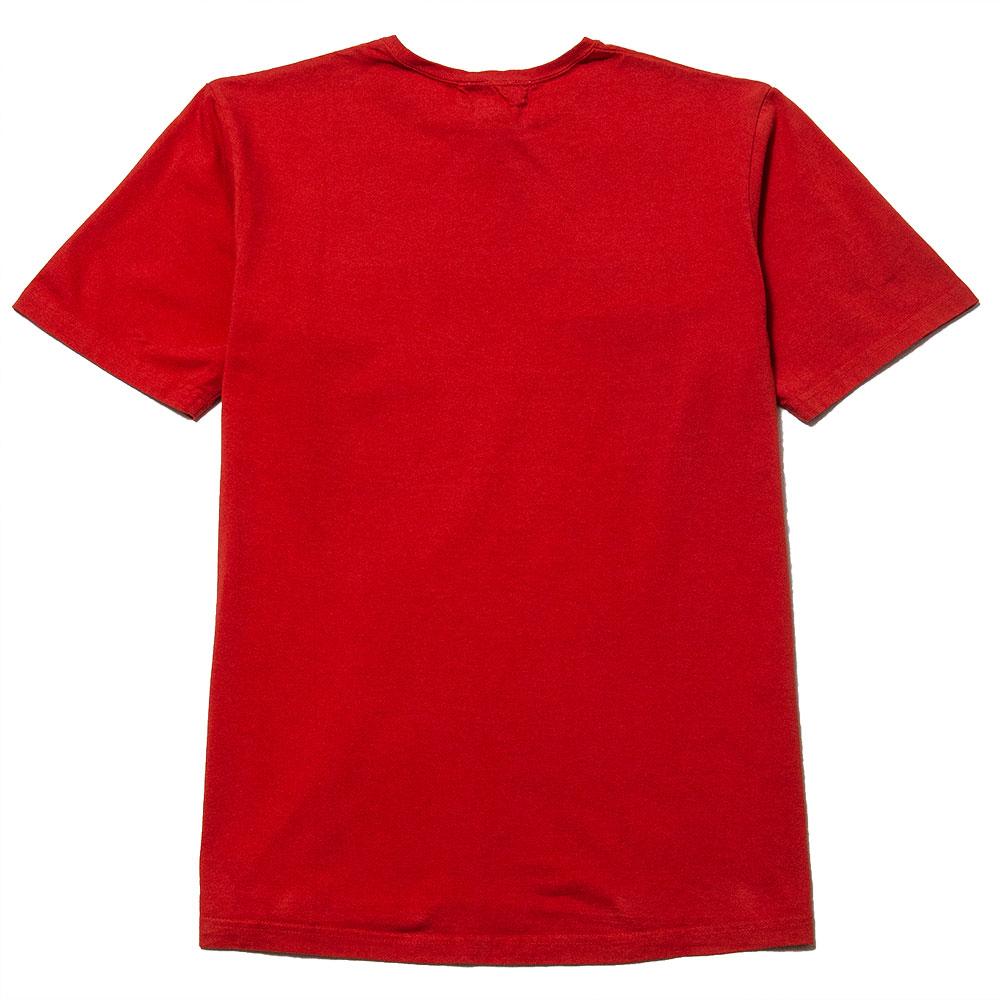 Sassafras Chop Corner D Pocket Shirt Red at shoplostfound, back