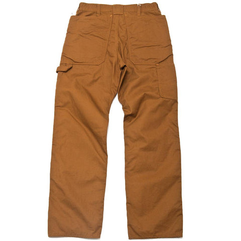 Sassafras Fall Leaf Gardener Pant Brown Oxford at shoplostfound, front