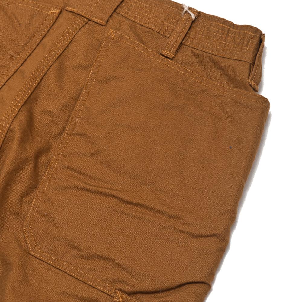Sassafras Fall Leaf Gardener Pant Brown Oxford at shoplostfound, detail