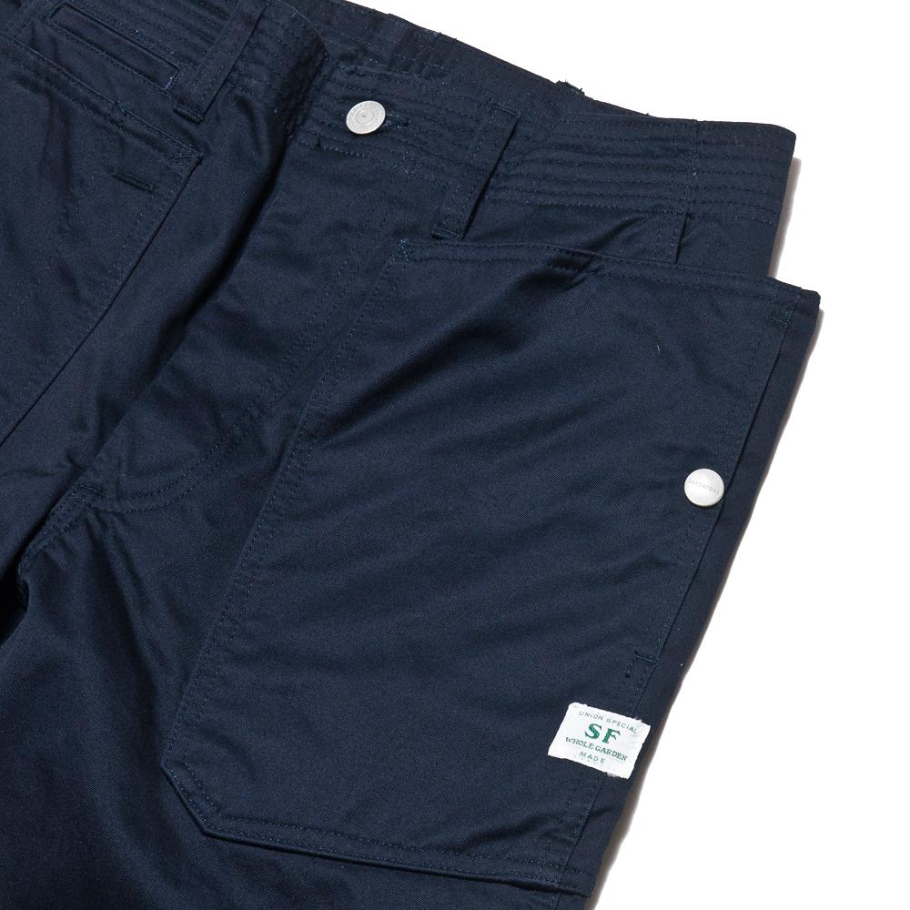 Sassafras Fall Leaf Sprayer Pant Navy Twill at shoplostfound, pocket