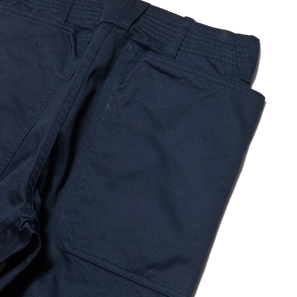Sassafras Fall Leaf Sprayer Pant Navy Twill at shoplostfound, detail