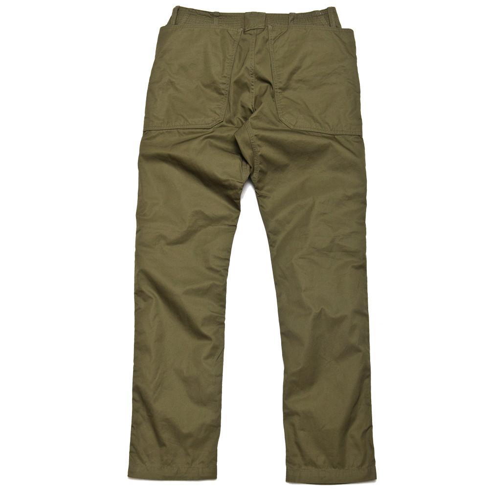 Sassafras Fall Leaf Sprayer Pant Olive at shoplostfound, back