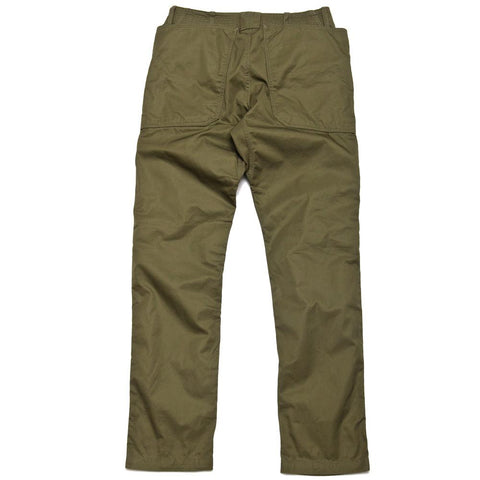 Sassafras Fall Leaf Sprayer Pant Olive at shoplostfound, front
