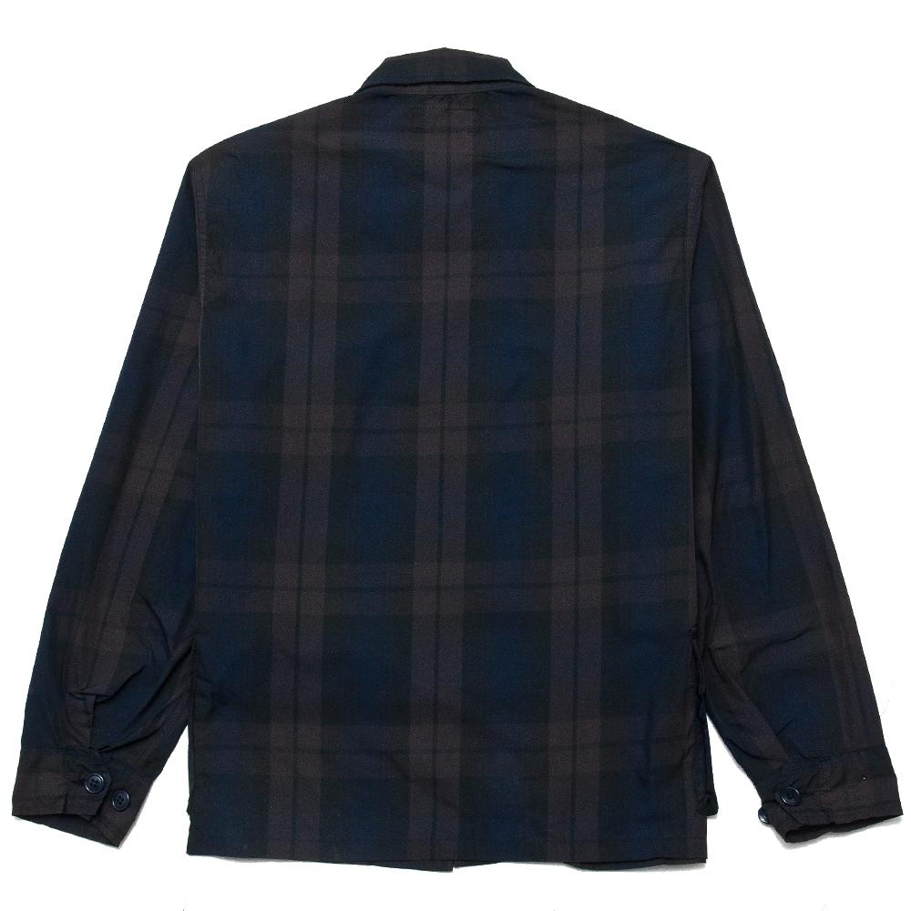 Sassafras G.D.U. Jacket Check Memory Twill at shoplostfound, back