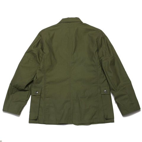 Sassafras G.D.U. Leaf Jacket Olive at shoplostfound, front