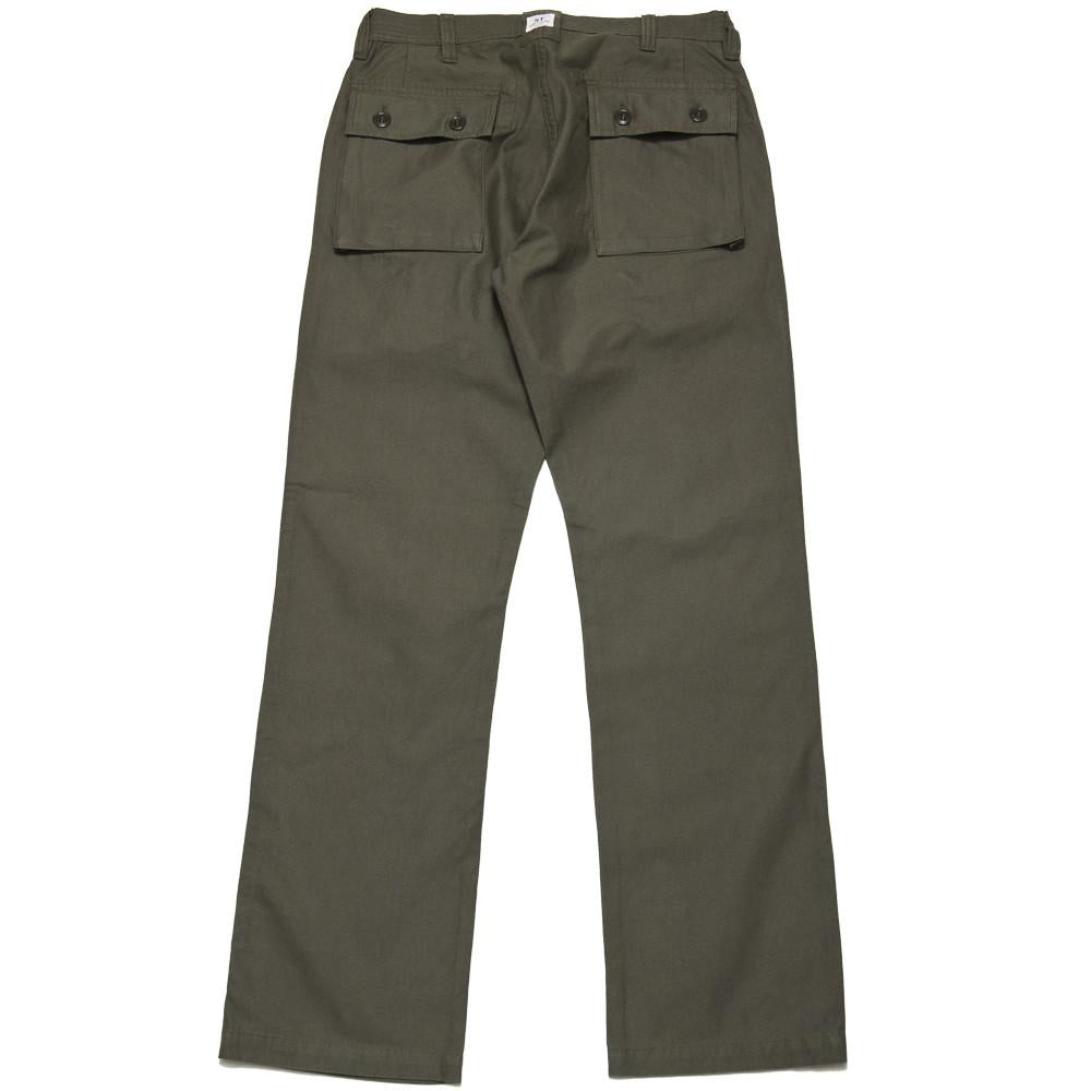 Sassafras G.D.U. Pant Olive at shoplostfound, back