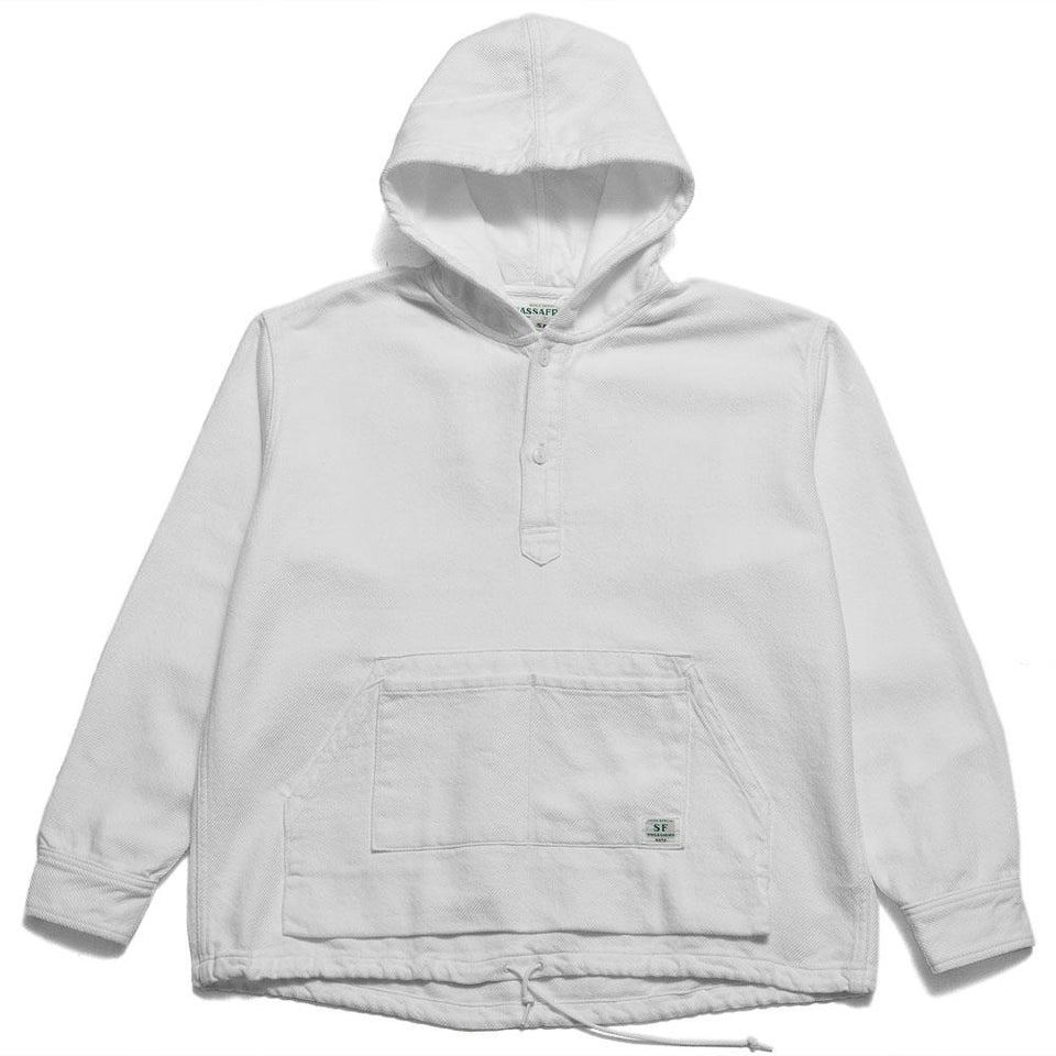Sassafras Leaf Pruner Shell Bud Half White Flannel at shoplostfound, front