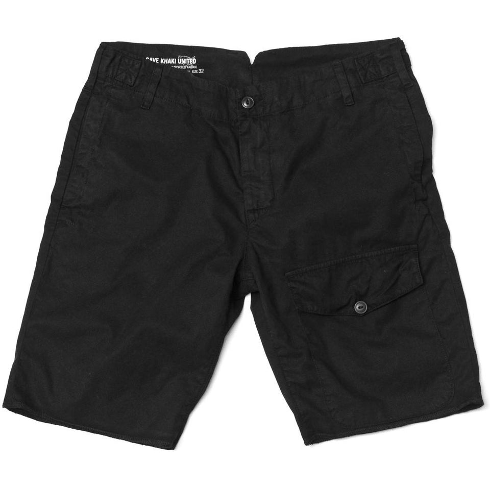 Save Khaki United Light Twill Camp Short Black