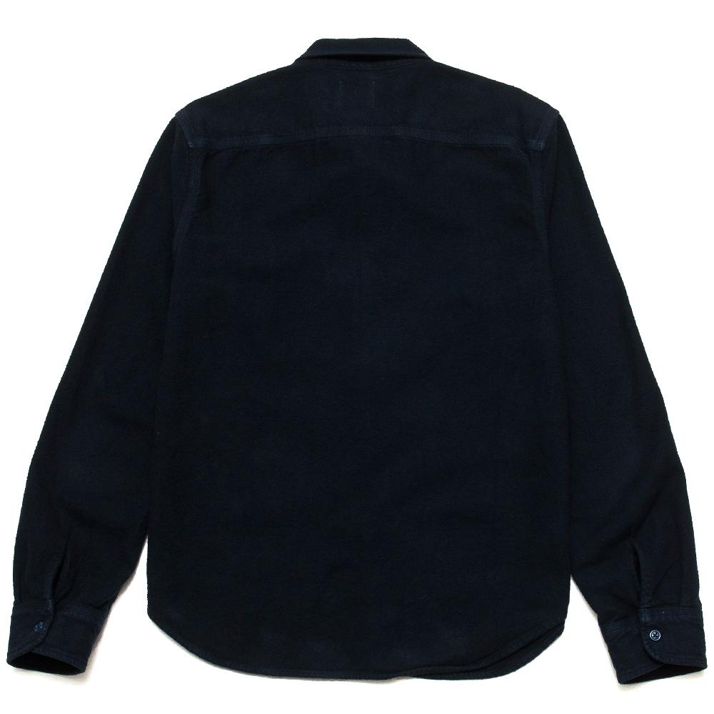 Save Khaki United Chamois Cloth Home Work Shirt Navy at shoplostfound, back