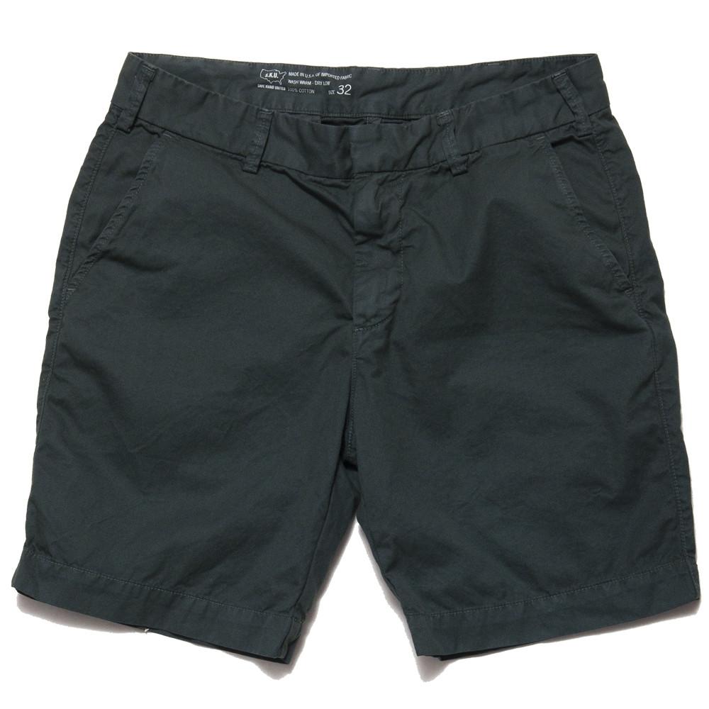 Save Khaki United Light Twill Bermuda Short Kale Green at shoplostfound, front