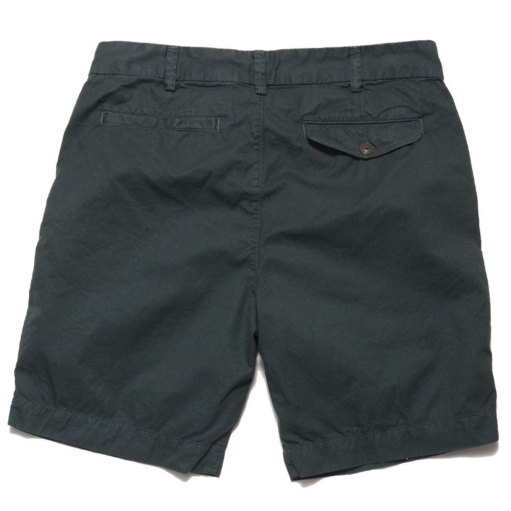 Save Khaki United Light Twill Bermuda Short Kale Green at shoplostfound, back