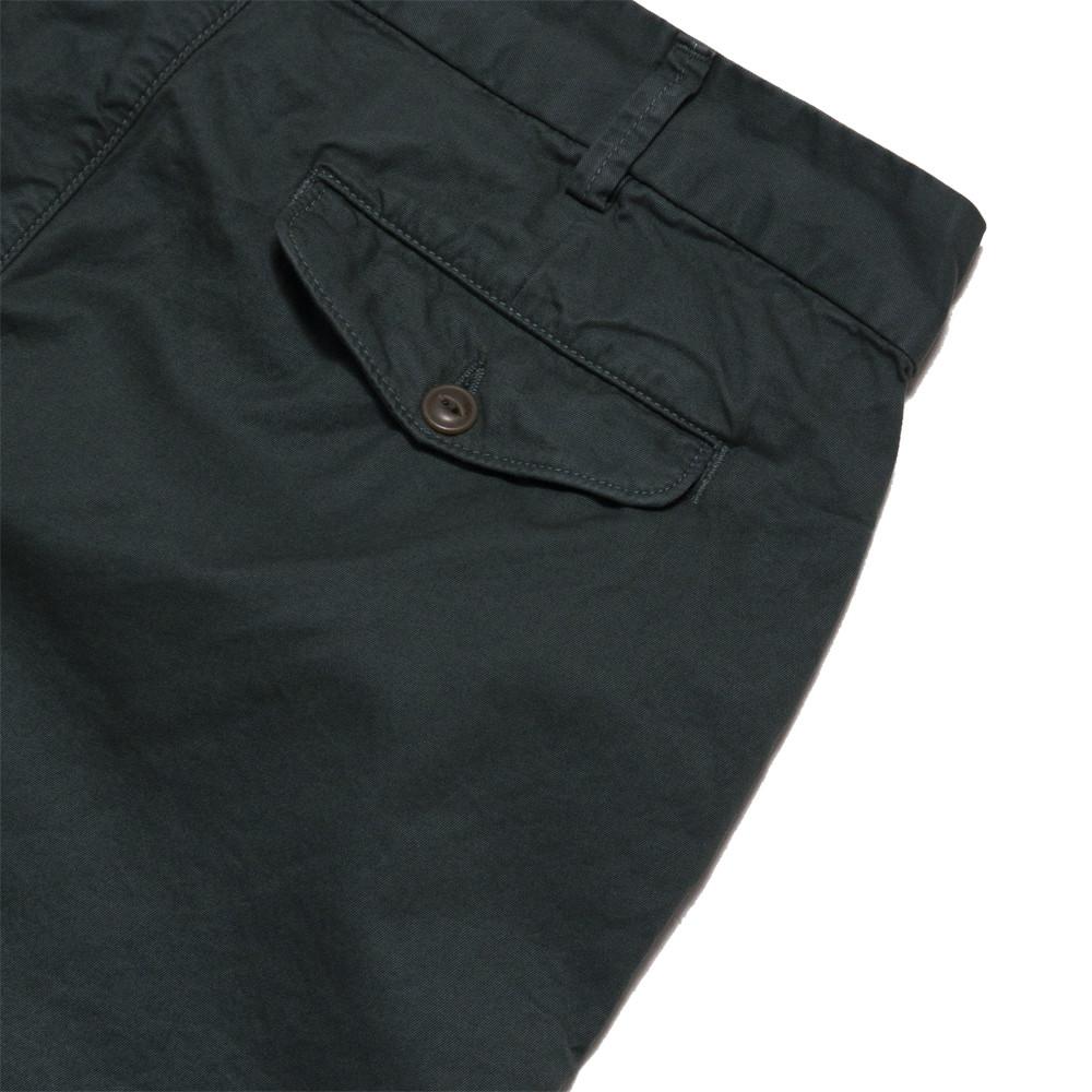 Save Khaki United Light Twill Bermuda Short Kale Green at shoplostfound, detail