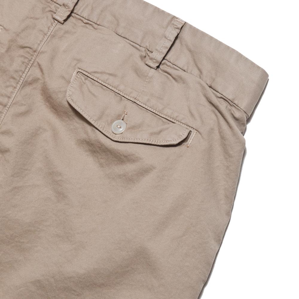 Save Khaki United Light Twill Bermuda Short Khaki at shoplostfound, detail