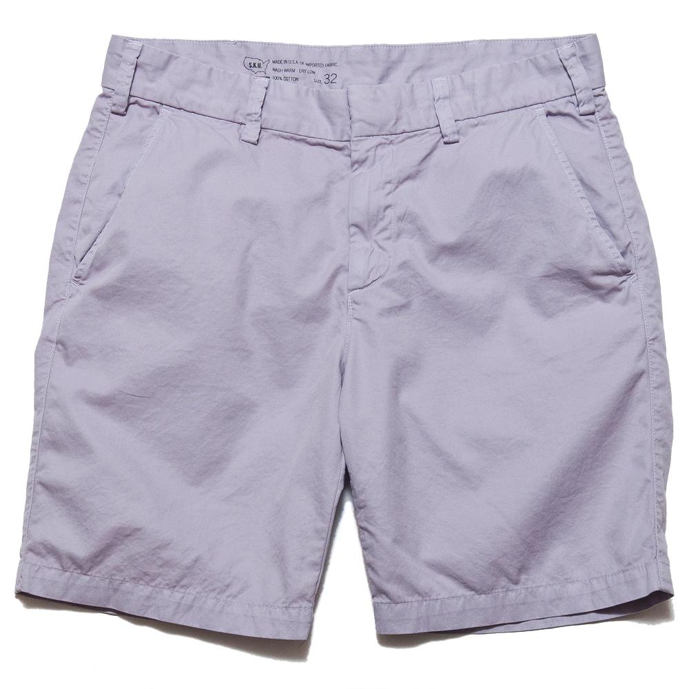 Save Khaki United Light Twill Bermuda Short Violet AT SHOPLOSTFOUND, front