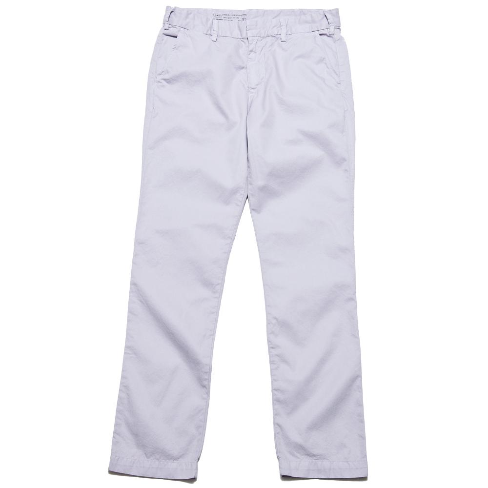 Save Khaki United Light Twill Trouser Violet at shoplostfound, front