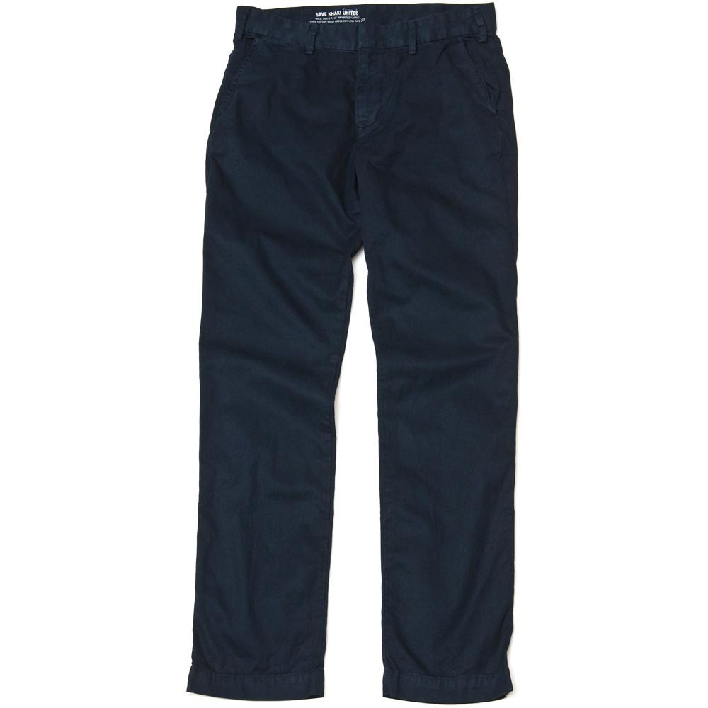 Save Khaki United Lightweight Twill Trouser Classic Navy