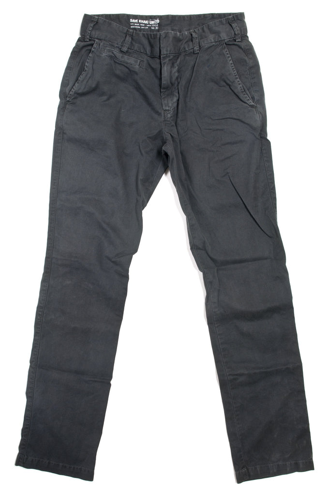 Save Khaki United Lightweight Twill Trouser Slate