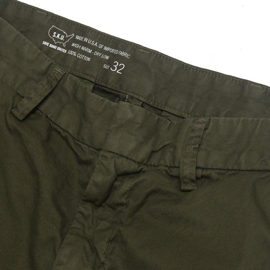 Save Khaki United Lightweight Twill Trouser With Rib Cuff New Olive